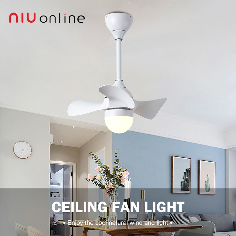 Niu Online 311 Dc Inverter Motor16 Inch Baby Room Remote Mini Ceiling Fan Pendant Light Shopee Philippines