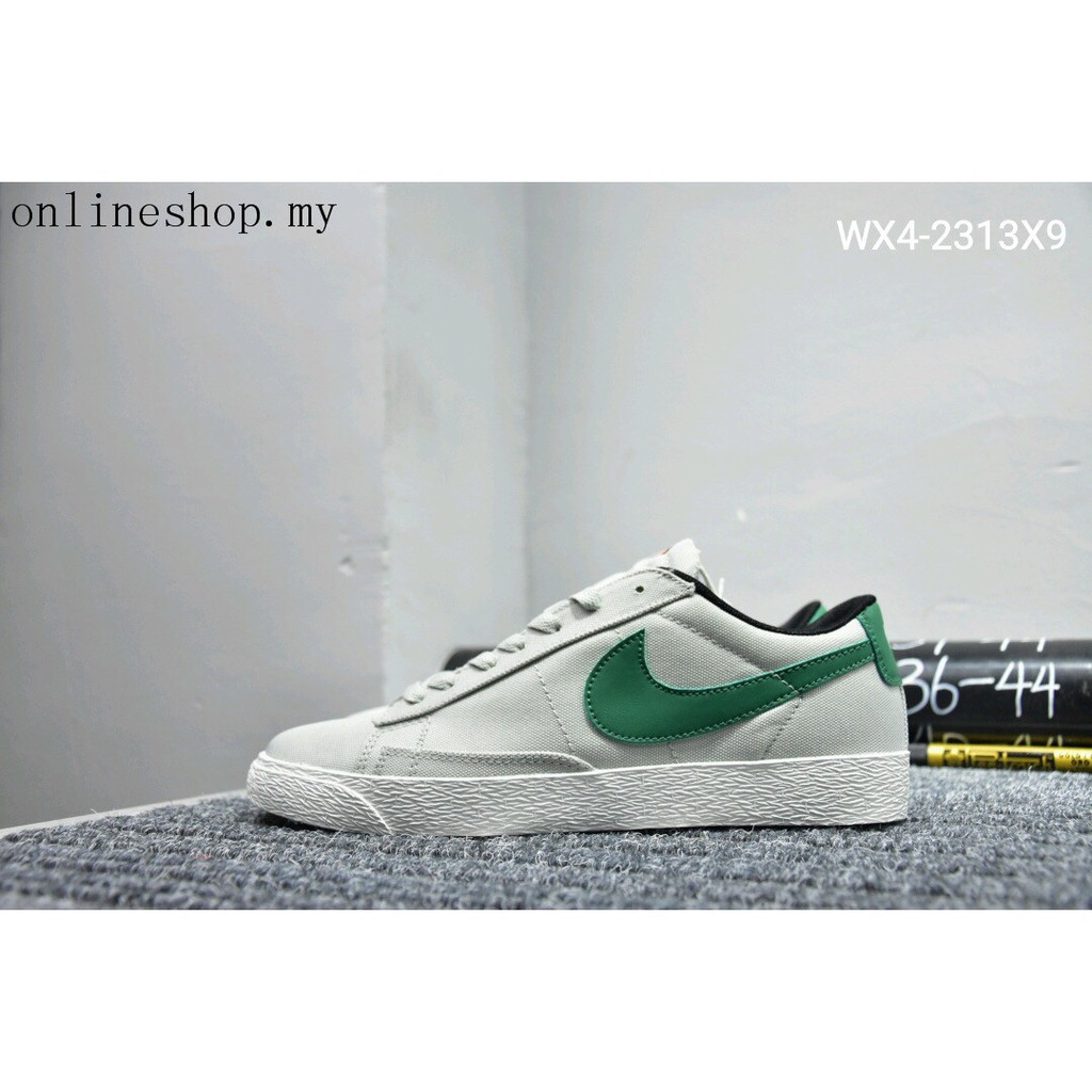 nike blazer low green