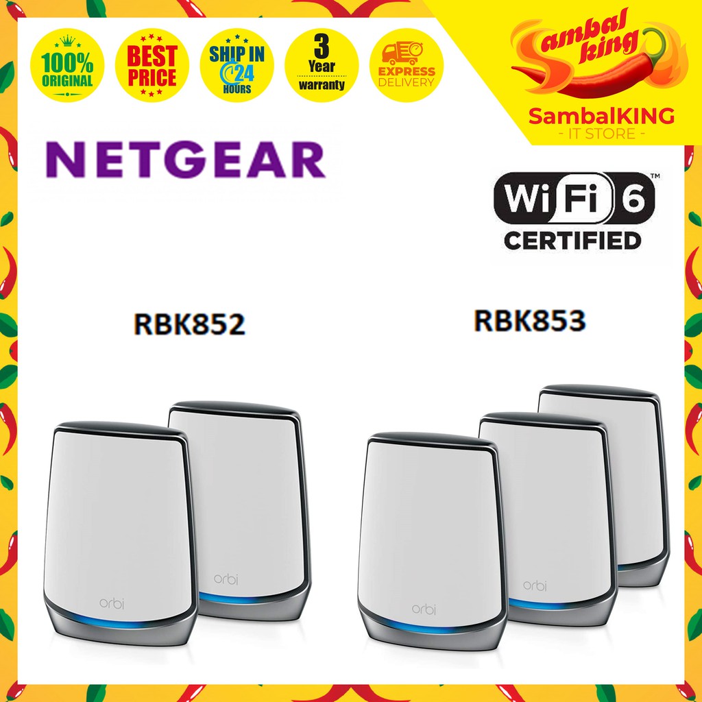 netgear-orbi-rbk852-rbk853-ax6000-tri-band-mesh-wifi-6-system-2-pack