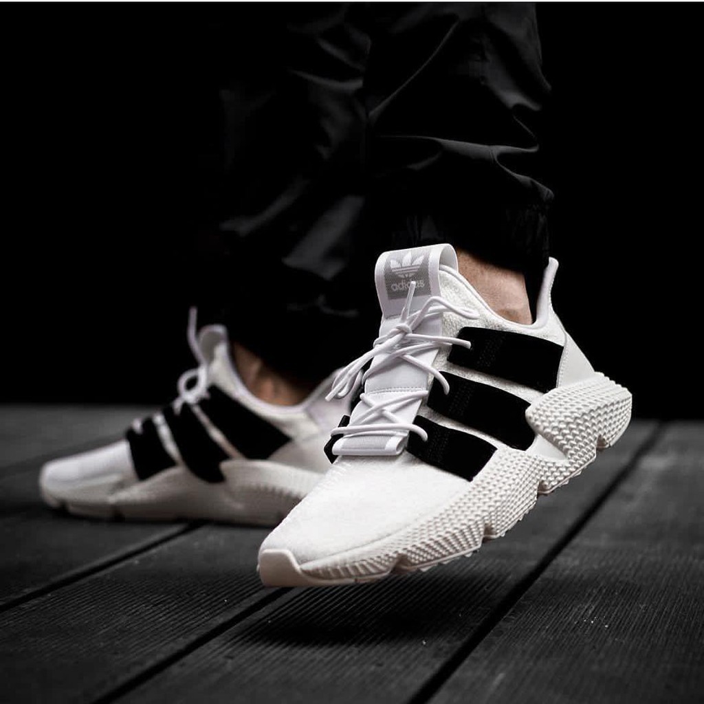 adidas prophere white black