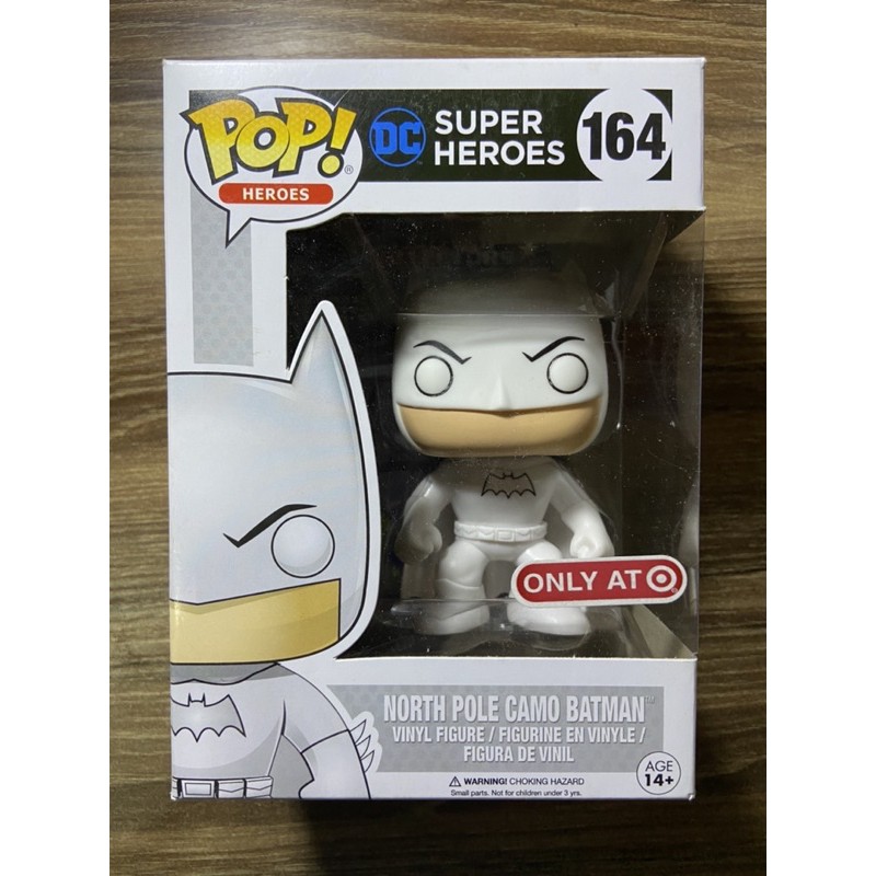 Funko POP! #164 North Pole Camo Batman (Target Exclusive) FREE PROTECTOR |  Shopee Philippines