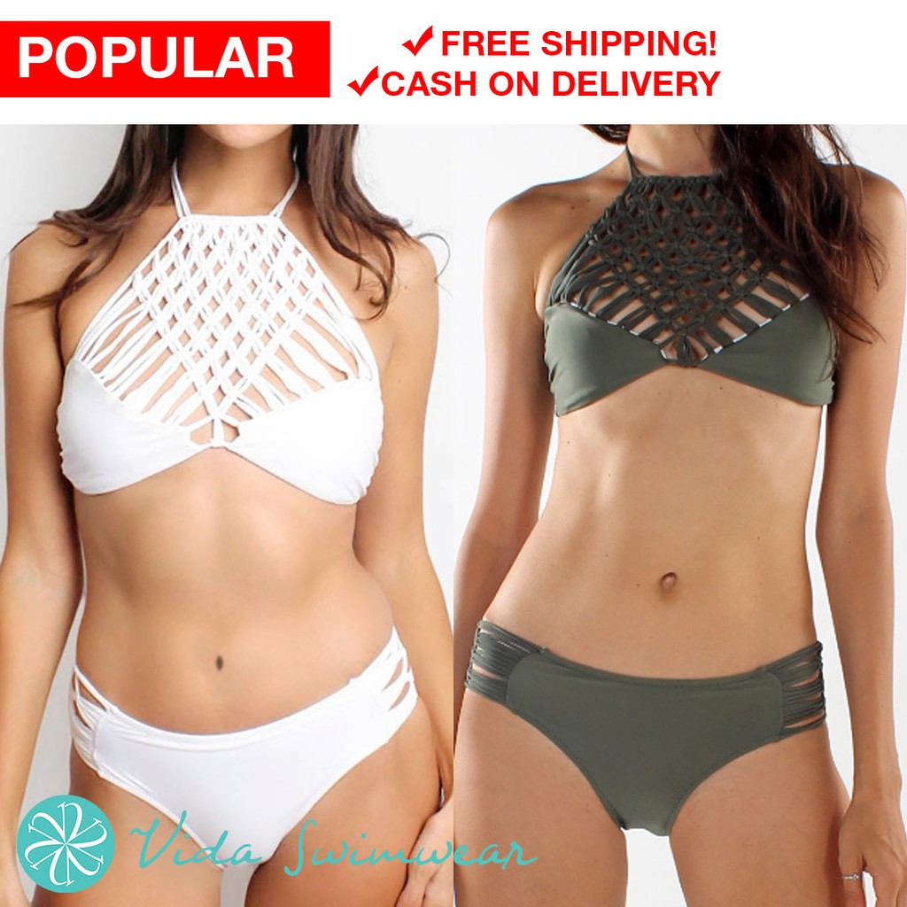 crochet swimsuit two piece