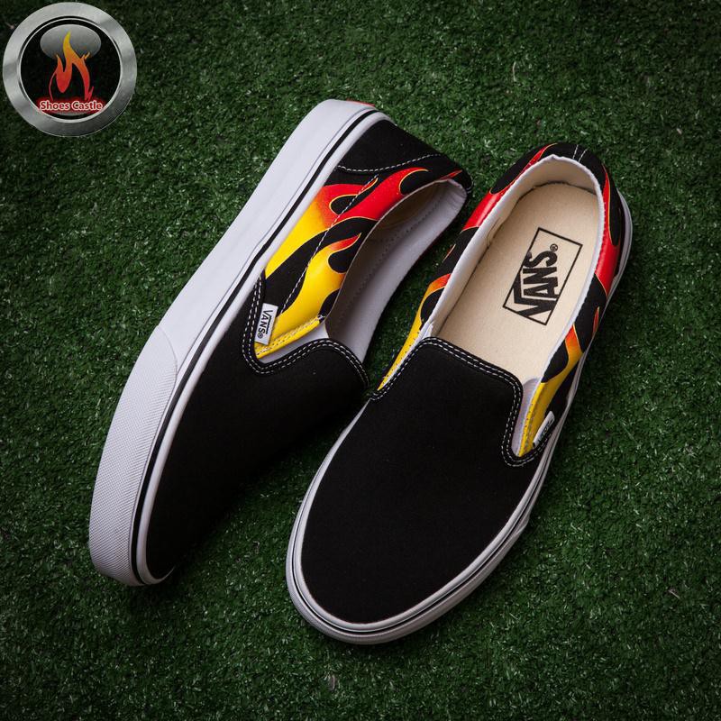 thrasher slip on vans