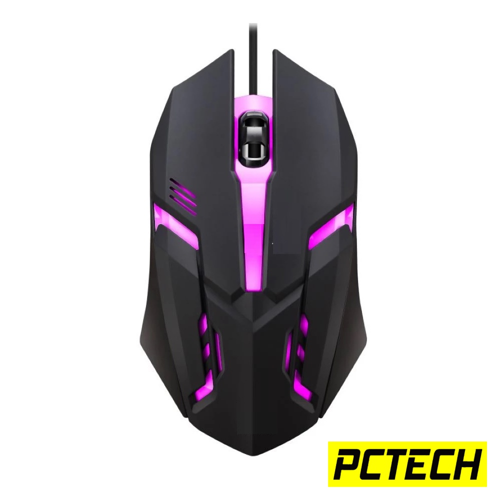 S1 Limeide Gaming Mouse Led Light 3d Roller Colorful Gradient Luminous