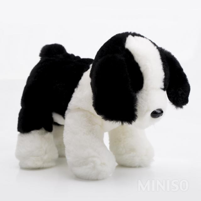 black border collie stuffed animal