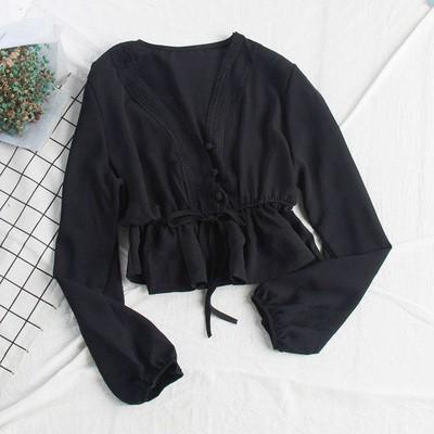 korean style women chiffon shirt blouse baju baju wanita korean style women chiffon shirt blouse baju baju wanita