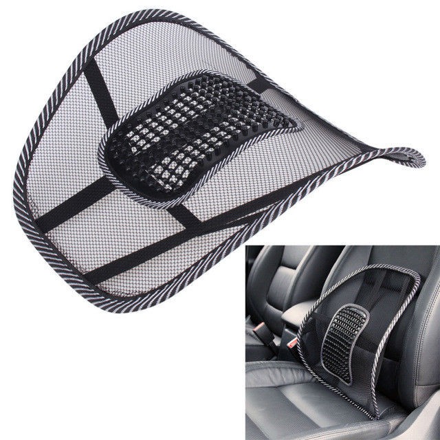 Ulifeshop Mesh Lumbar Lower Back Support Car Seat Chair Cushion Pad ...