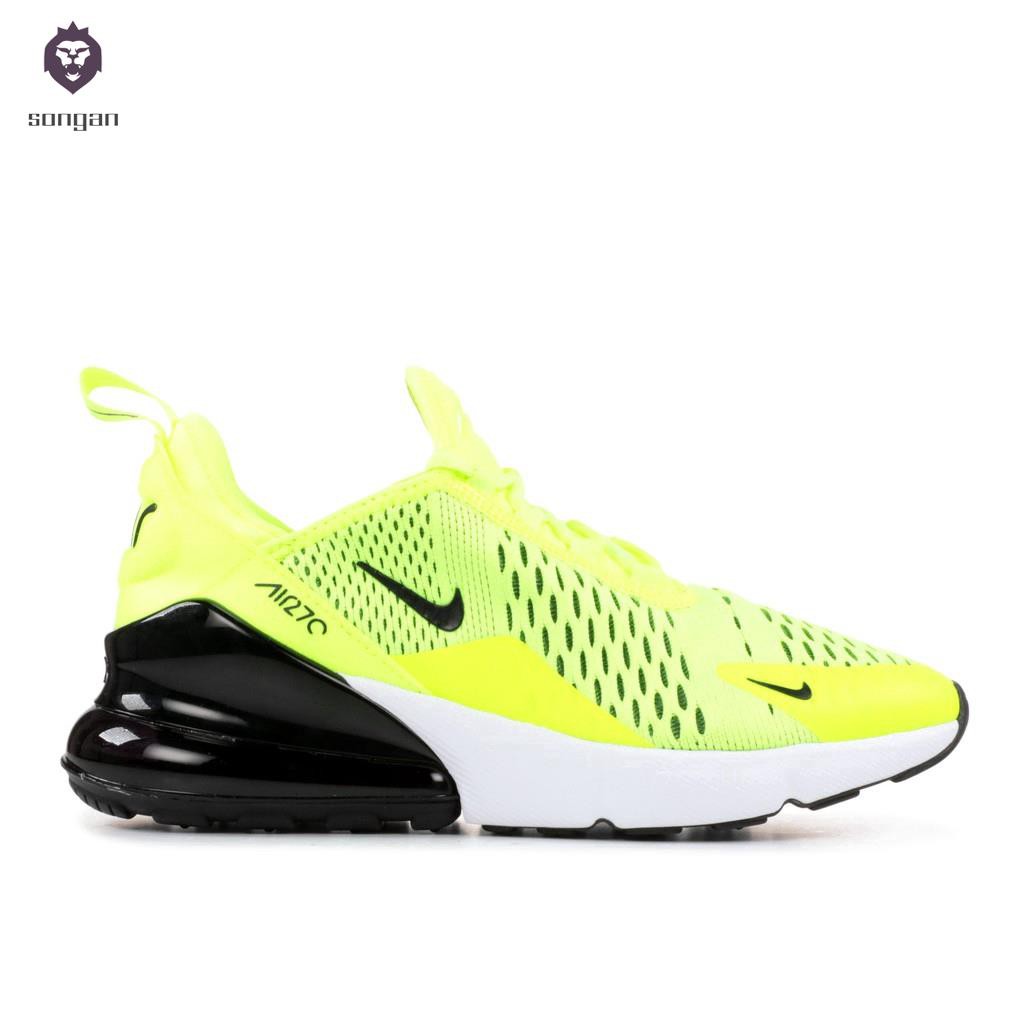 neon sports shoes