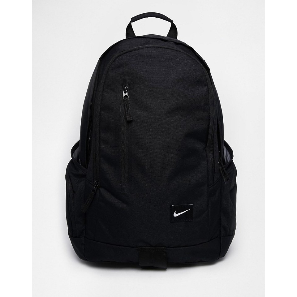 nike backpack all black