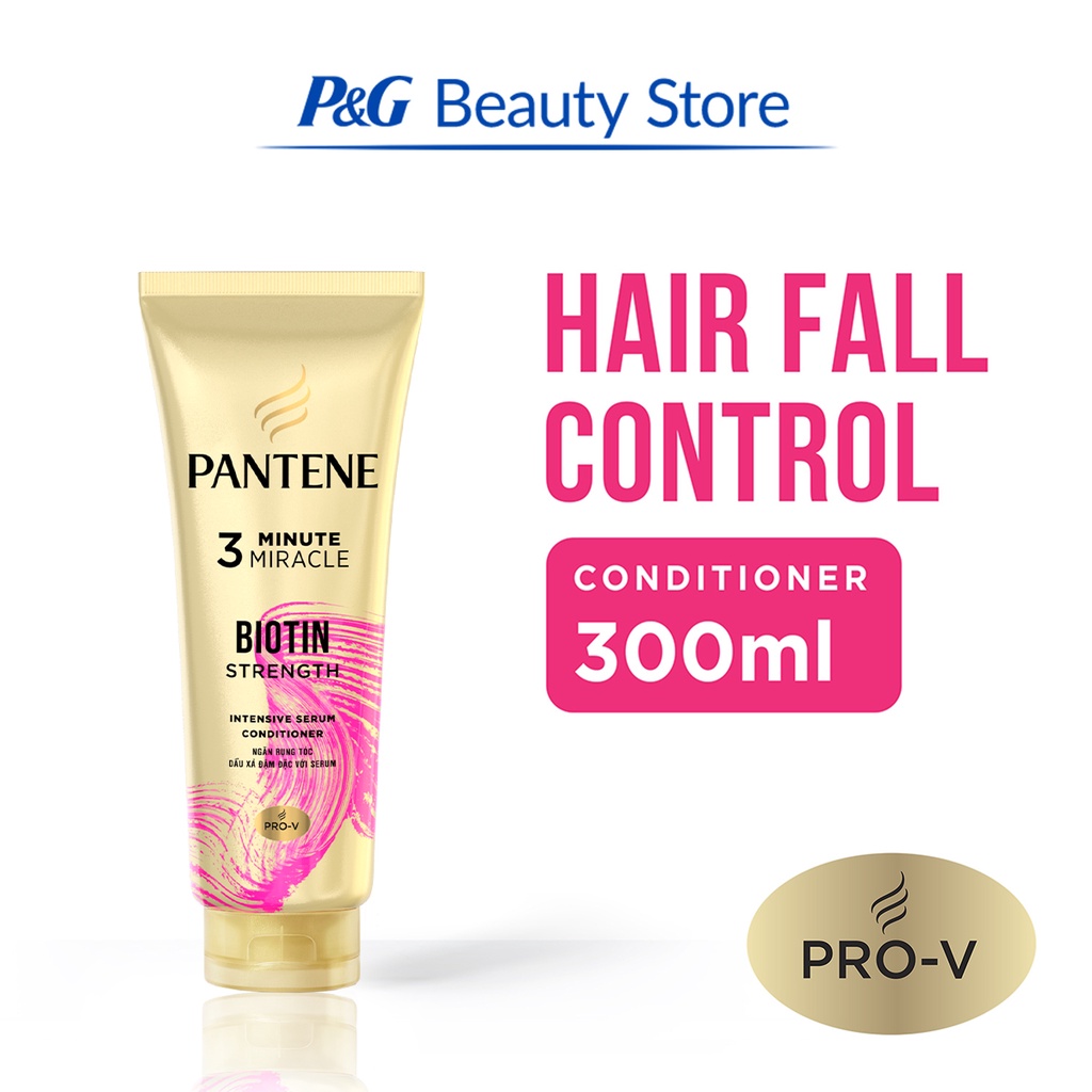 Pantene Biotin Strength ProV 3 Minute Miracle Conditioner [Hair Fall
