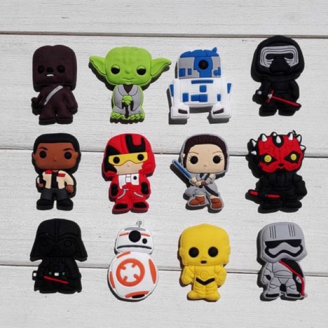 Star Wars Jibbitz like charms 12pc set | Shopee Philippines