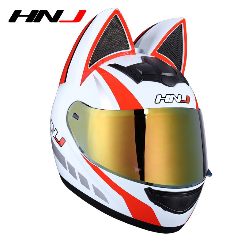 HNJ motorcycle helmet women full cover four seasons locomotive Full ...