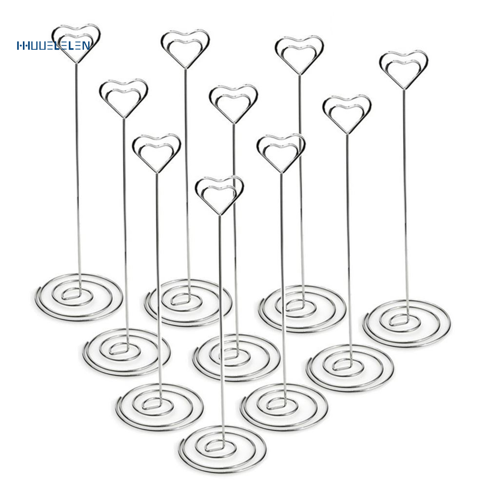 tall place card holders for weddings