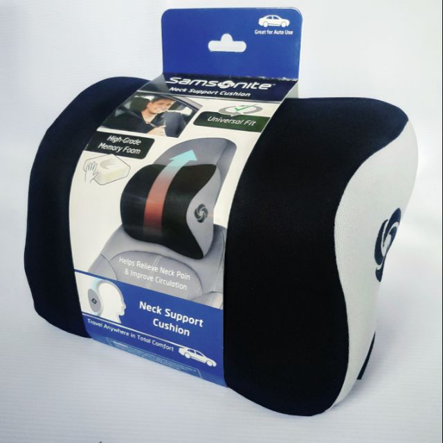 samsonite car neck pillow