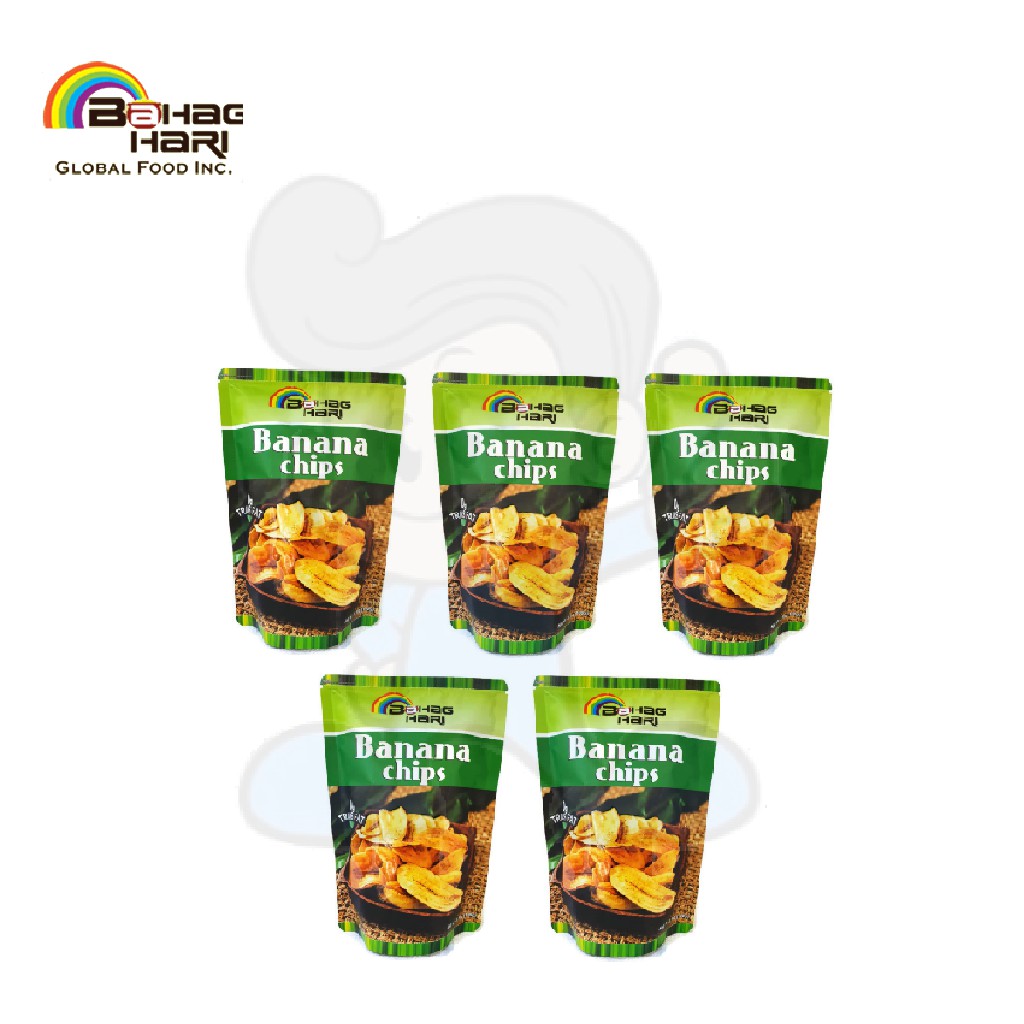 Bahaghari's Banana Chips (5 x 100 g) Shopee Philippines