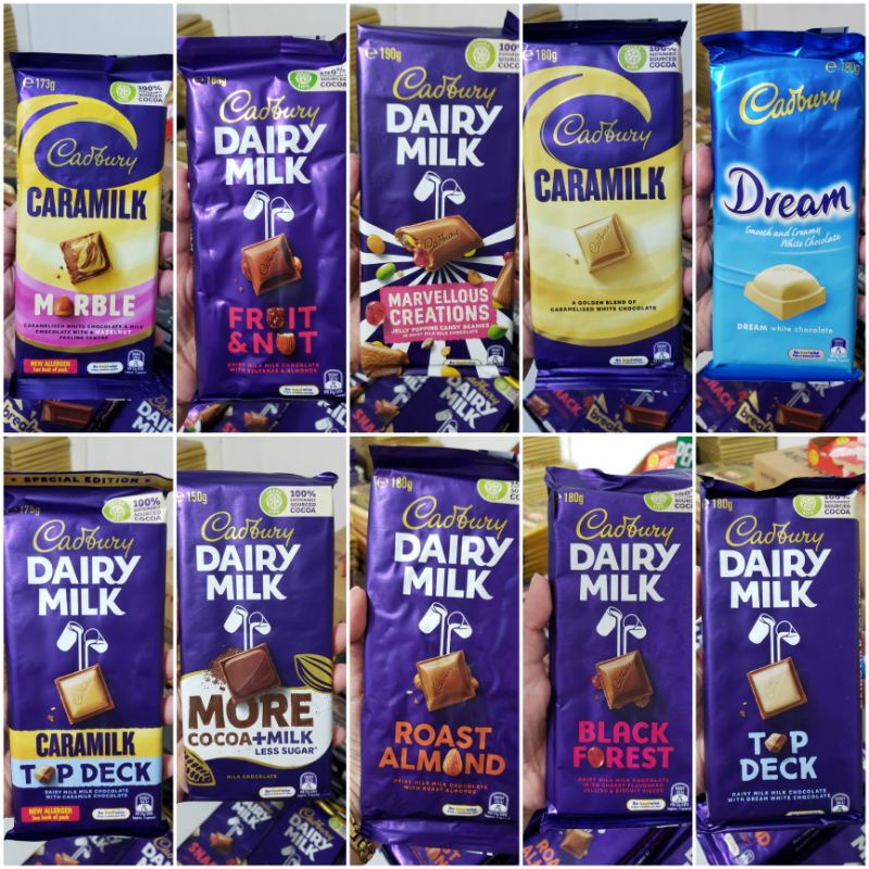 Cadbury Chocolate (Australia) | Shopee Philippines