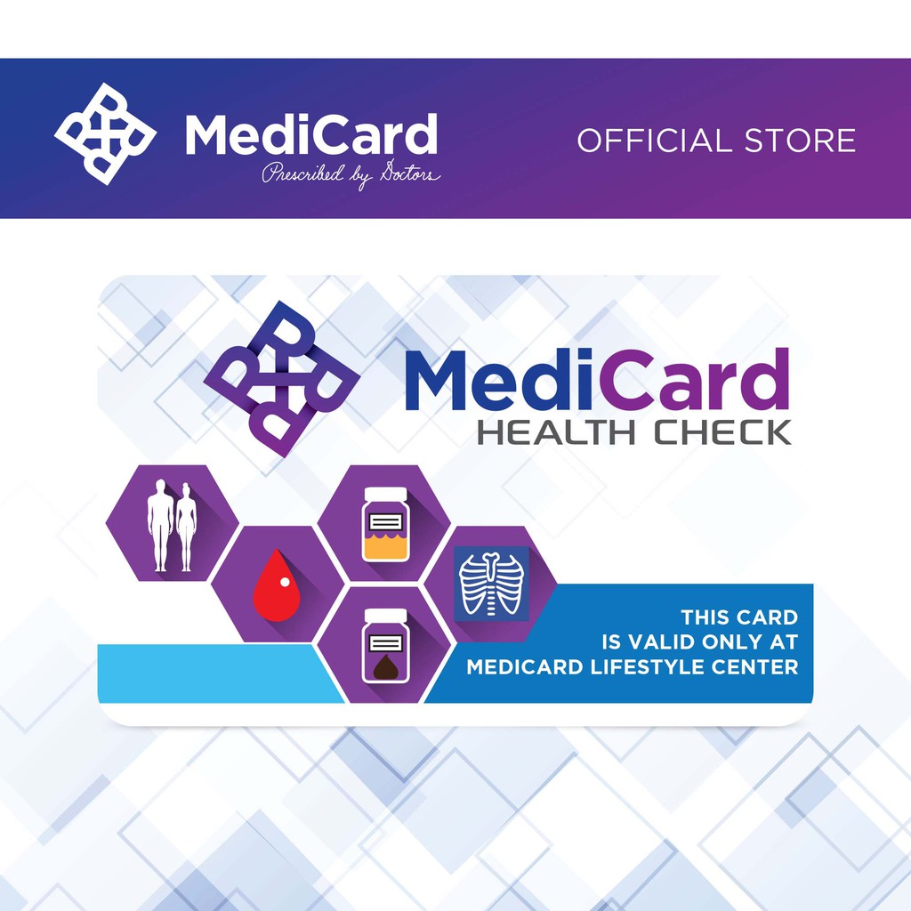 Medicard Health Check Virtual Card Medicard Lifestyle Center Shopee Philippines