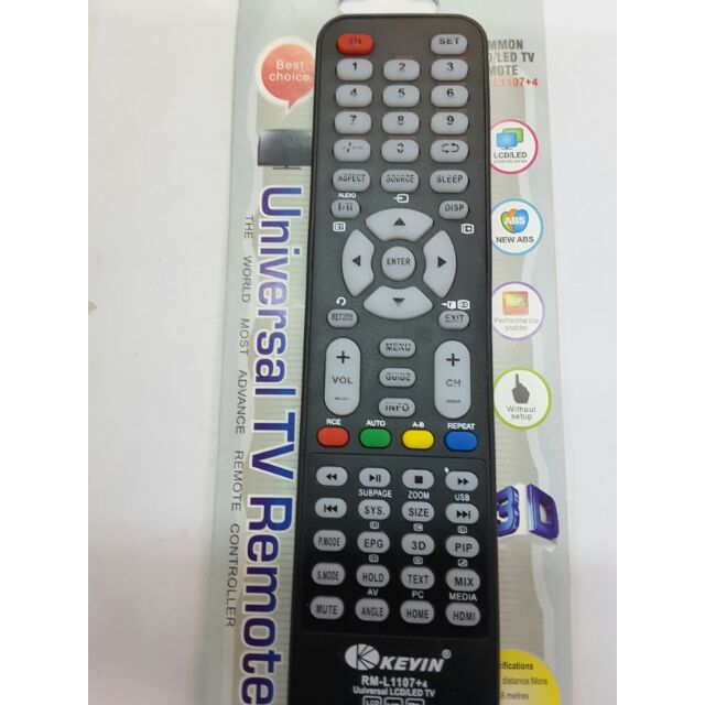 universal remote for any tv