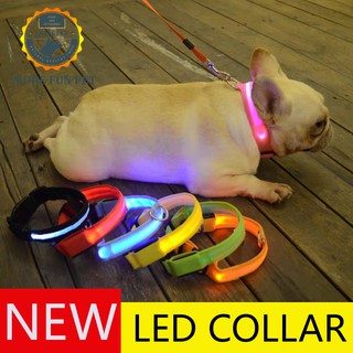 Pet led collar for dog cat never lose puppy in tne night