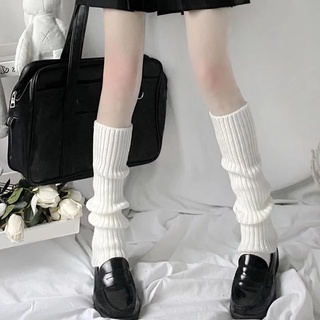 Cosplay Women Autumn Winter Punk Leg Warmer Knit Socks / Japanese Lolita Sweet Girl Wool Knit Foot Cover Socks