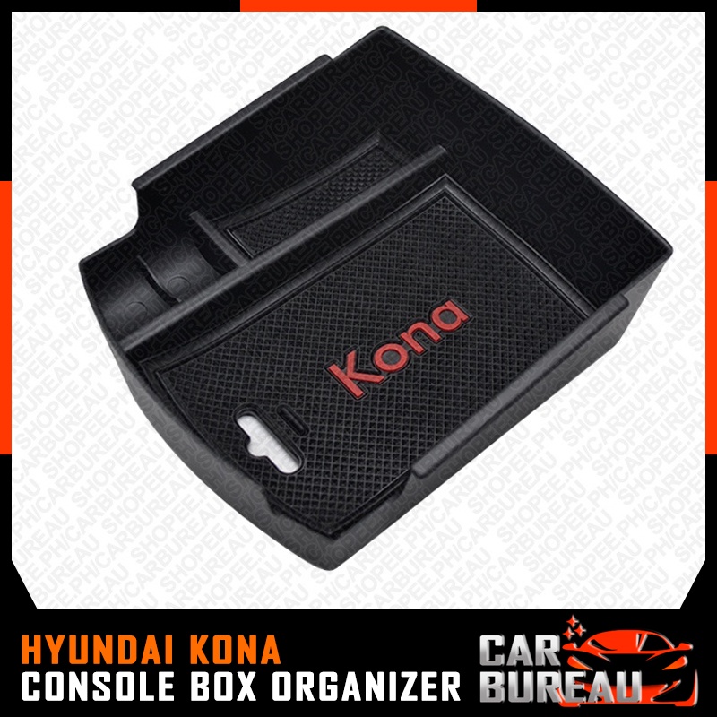 KONA 2018 2019 Armrest Center Storage Tray Center Console Box