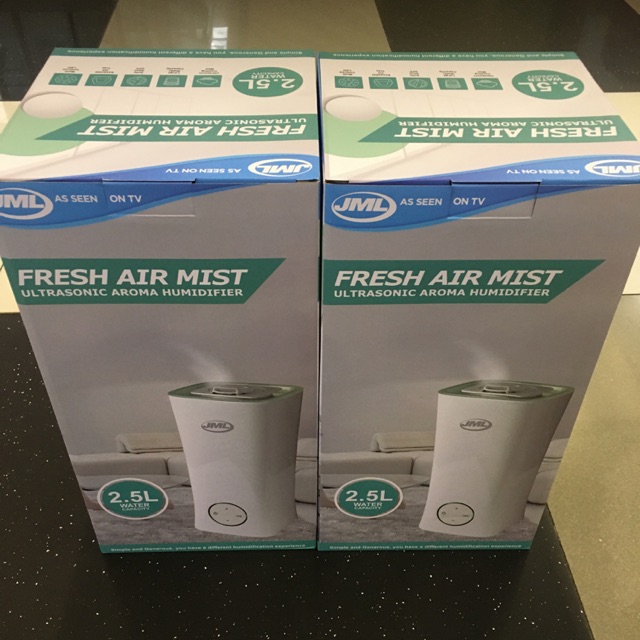 JML Fresh Air Mist Ultrasonic Humidifier | Shopee Philippines