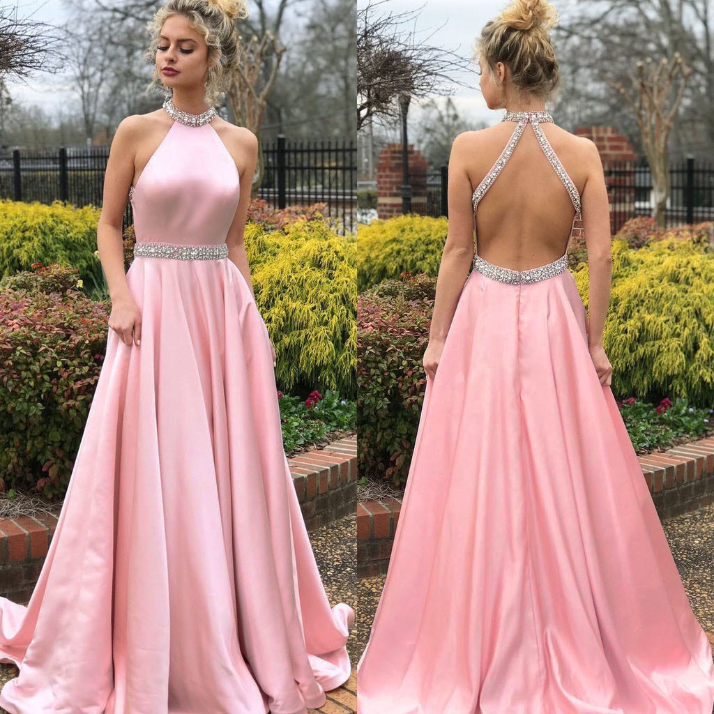 halter evening gown dresses