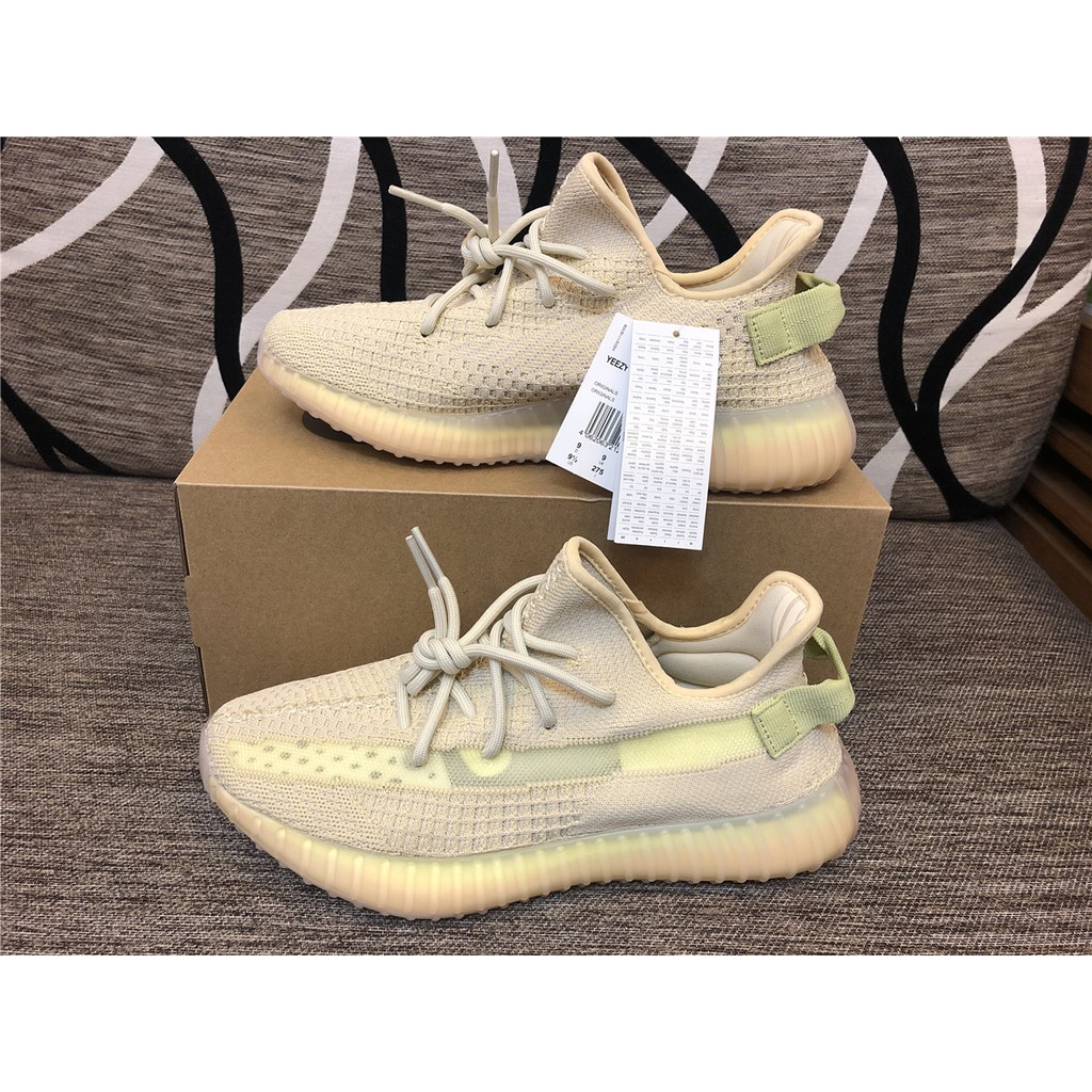 Adidas Yeezy Boost 350 V2 Flax Casual Shoes Asia Limited Men 's Shoes Sports? .