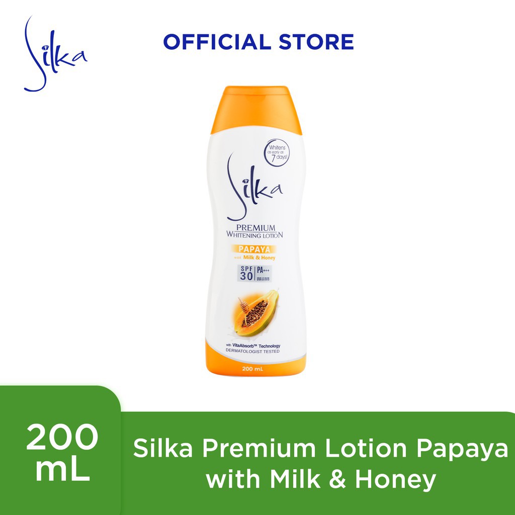 Silka Milk and Honey Lotion (Orange Premium) 200ml | Shopee Philippines