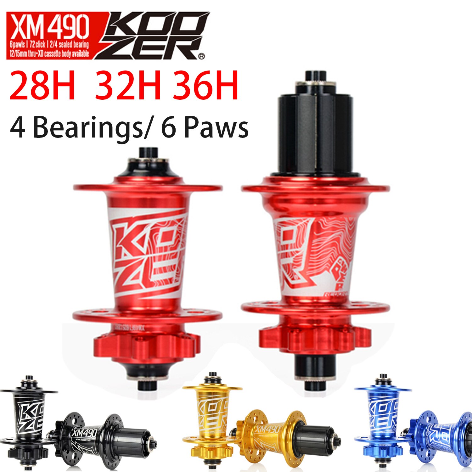 koozer micro spline hubs