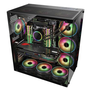 Coolman ROBIN 2 Full Tower Atx Gaming Case with Led Strips 