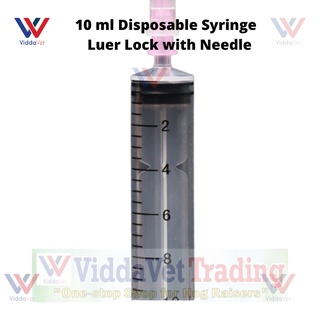 10 ml sterile syringe with needle 10 ml Disposable Hiringgilya with  Luer Lock Needle high quality #2