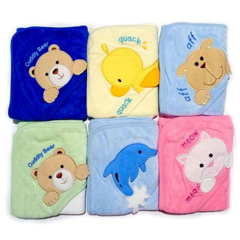 Shaine Closet Baby Hooded towel/Newborn Recieving Blanket/Bath towel