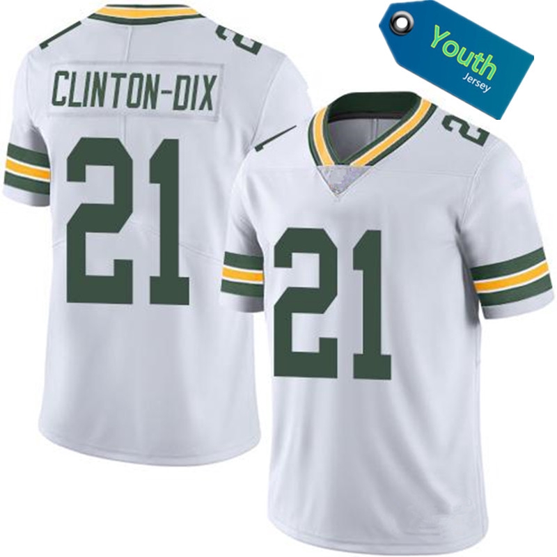 NFL_Jerseys Youth Jersey Green Bay''Packers''MEN Women Youth Football Jaire  Alexander Rashan Gary Aaron Rodgers Aaron Jones Legend Limited Home''nfl 