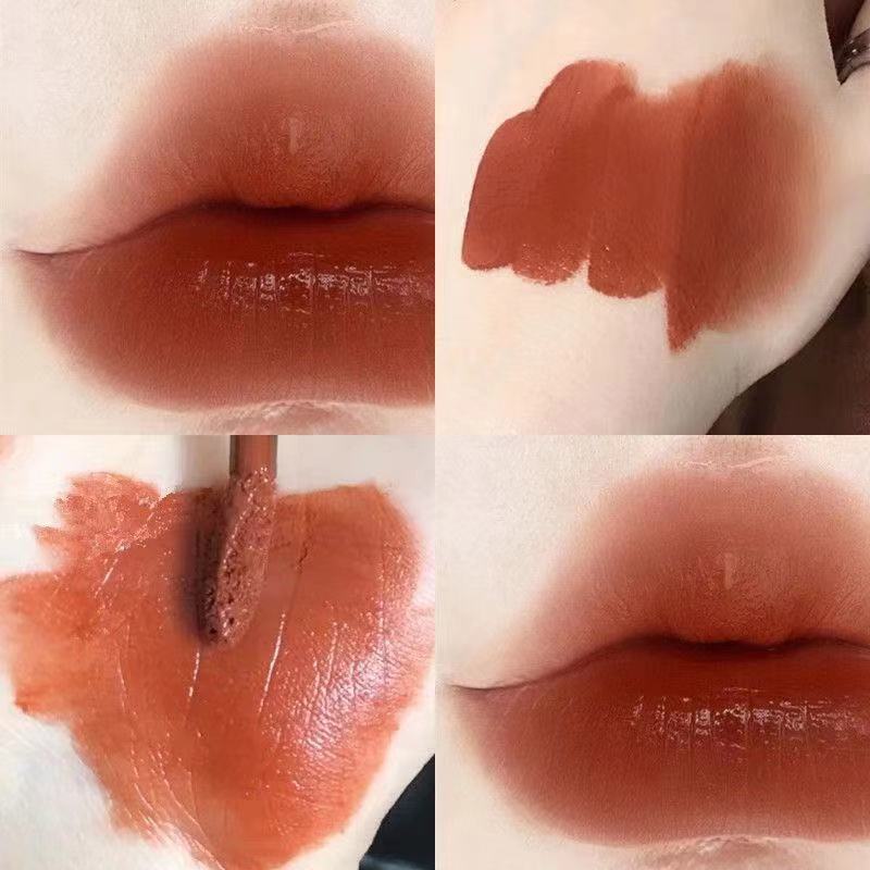 Ripe Girl 6 Color STOCK Ink Matte makeup Velvet Lip Tint Lip Gloss Soft Non-drying Long Lasting Liptint Waterproof #4