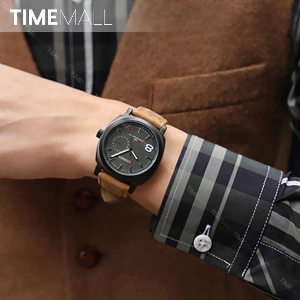 [TIMEMALL] CURREN Men's Waterproof Sports Fashion Watch #CR02