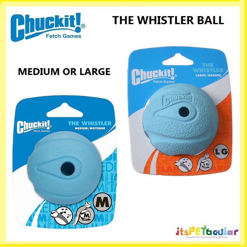 chuckit whistler ball large