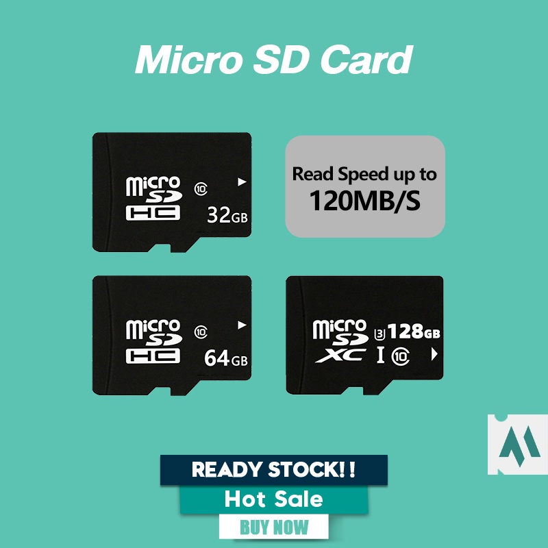 SD Card for DDPai Dash Cam & Xiaomi Smart Sucrity Camera 32G 64G 128G