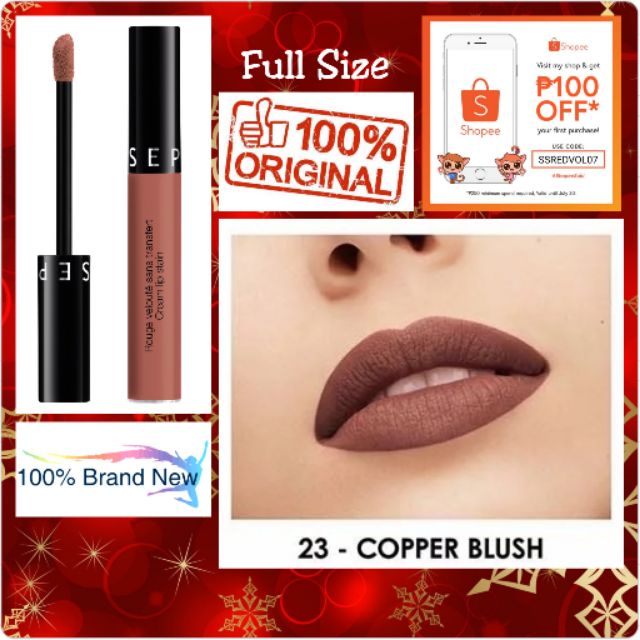 sephora lip stain copper blush