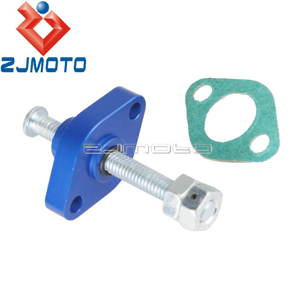 Motorcycle Blue Off Road Aluminum Manual Cam Timing Chain Tensioner For