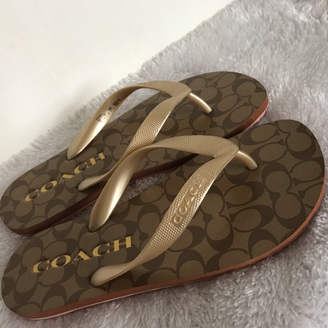 coach flip flops size 11