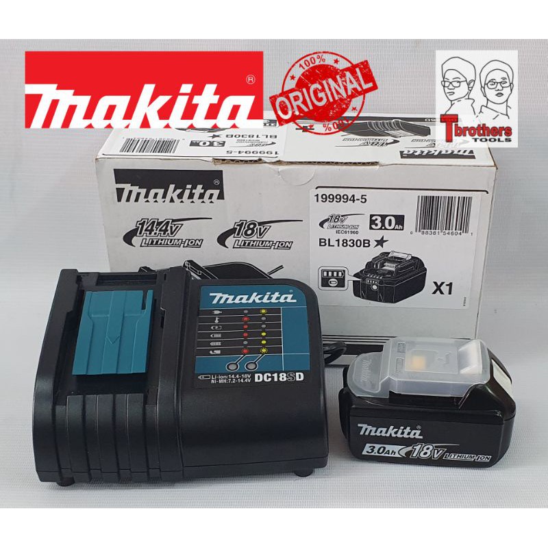 MAKITA LXT 18V BATTERY AND STANDARD CHARGER SET Shopee Philippines
