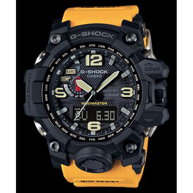 casio mudmaster yellow