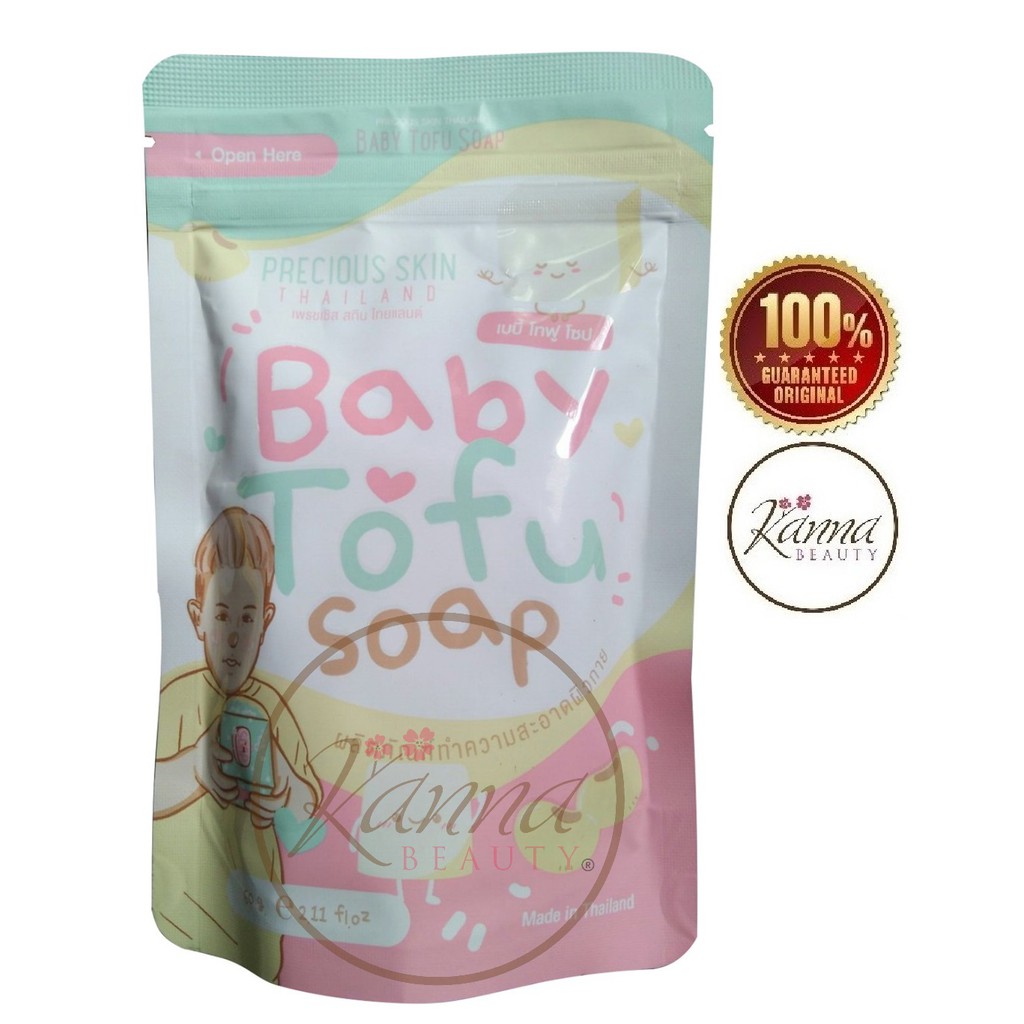Baby Tofu Soap By Precious Skin Thailand 60g Shopee Philippines