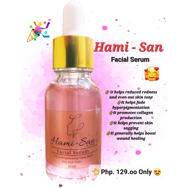 Hami-san Facial Serum by Jolina | Shopee Philippines