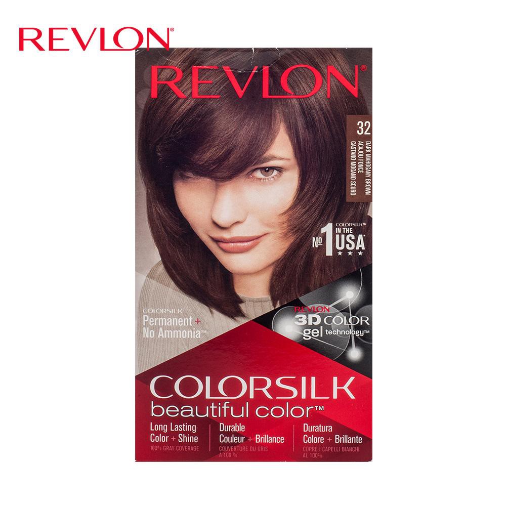 Revlon Colorsilk Hair Color Dark Mahogany Brown