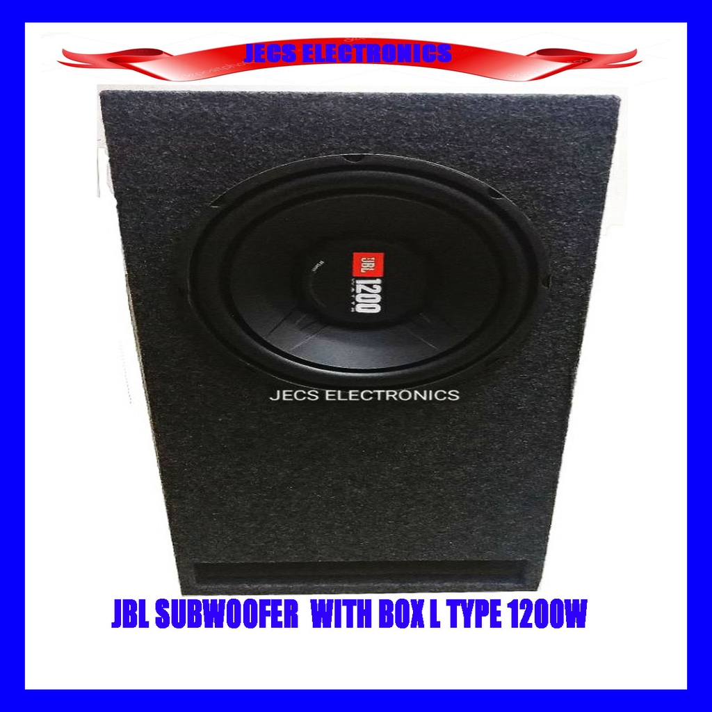 JBL SUBWOOFER WITH BOX L TYPE | Shopee Philippines