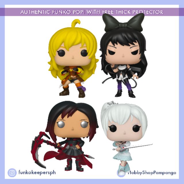 rwby funko pop