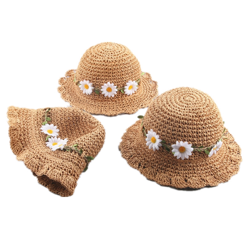 foldable straw hat