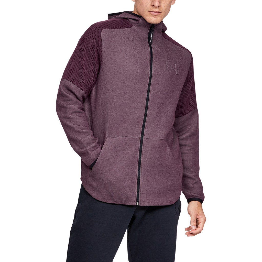 men's ua move light graphic full zip